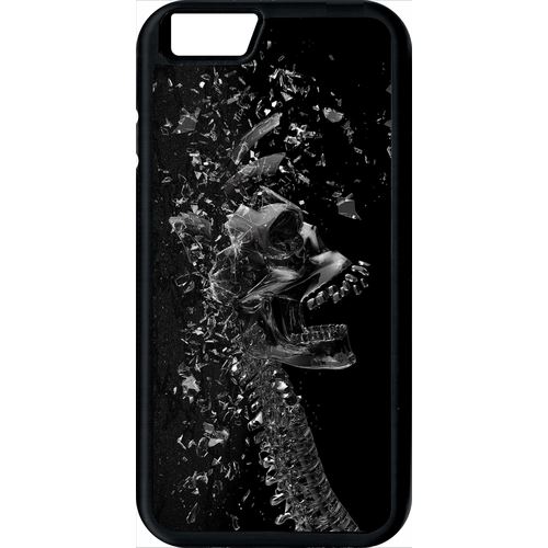 Coque Apple Iphone 6 Squelette Verre Bris