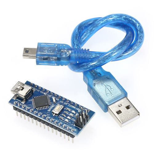 1-10PCS 5V 16MHz Nano V3.0 ATmega328P-AU Mini USB CH340G Driver For Arduino - Foto 10