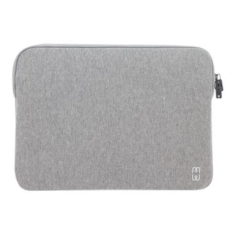 MW - Housse d'ordinateur portable - 15" - gris, blanc - pour Apple MacBook Pro (15.4 ")