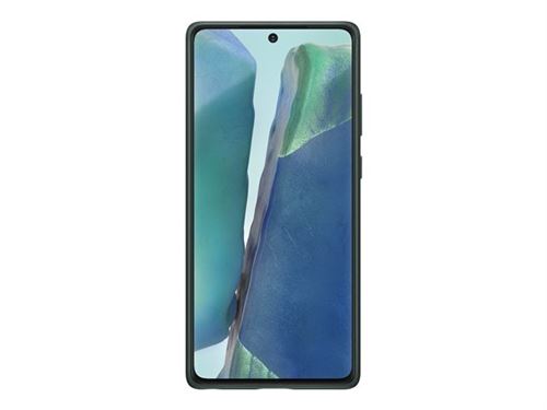 Samsung Galaxy Note 20 Leather Cover (Green) - EF-VN980LG