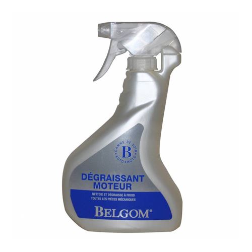 Belgom degraissant moteur (pulverisateur 500ml)