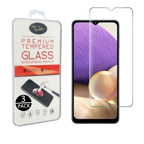[3Pack] Film De Protection 2.5D Verre Trempé Pour Samsung Galaxy A32 5G [Toproduits®]