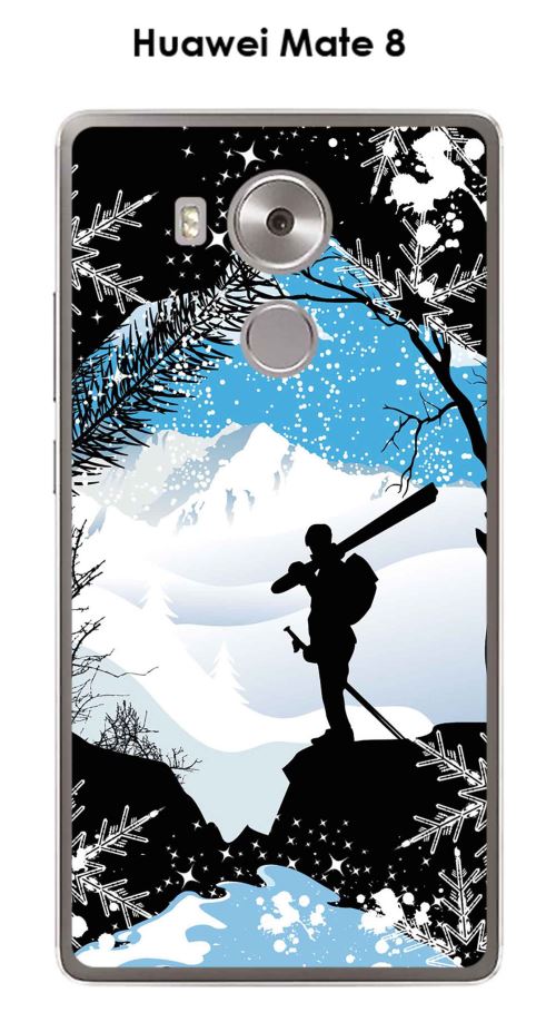 Coque Huawei Mate 8 design surf-neige3