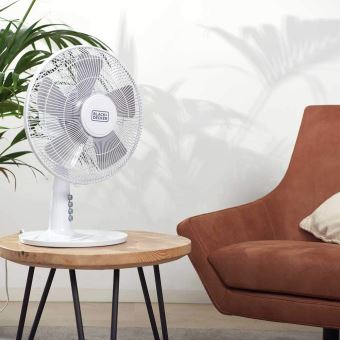 Ventilateur de table Black+Decker BXEFD40E 41 W Blanc