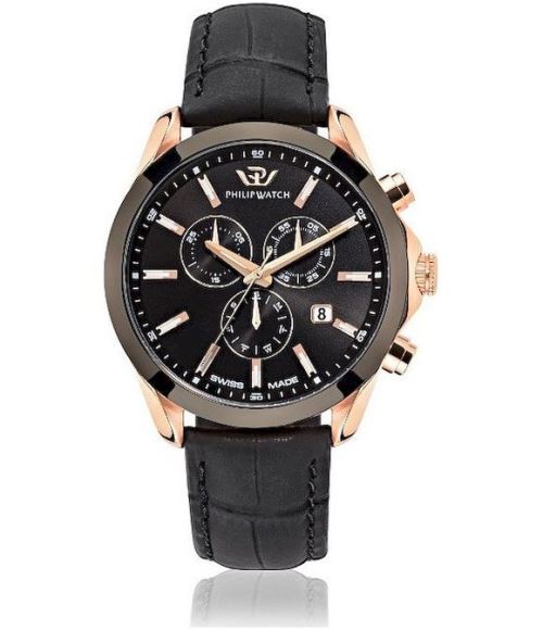 Philip Watch Montre Homme R8271665005 ChronographeNoir