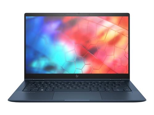 HP Elite Dragonfly - Draaibaar design - Core i5 8265U / 1.6 GHz - Win 10 Pro 64 bits - 8 GB RAM - 256 GB SSD NVMe - 13.3 IPS aanraakscherm HP SureView 1920 x 1080 (Full HD) - UHD Graphics 620 - Bluetooth, Wi-Fi - libelle blauw - tsb Frans