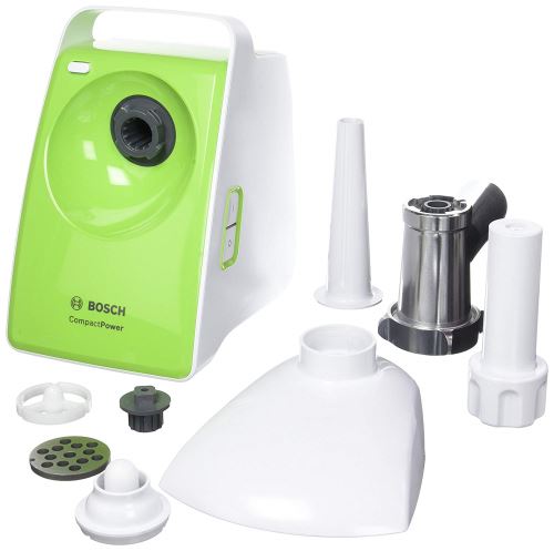 Bosch Mfw3520g Compactpower Hachoir À Viande, 1500 W, Blanc/citron Vert