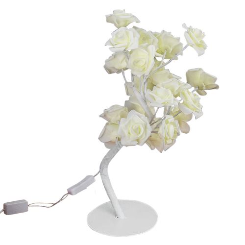 Led Rose Flower Couronne de Lumières Fée de Soirée de Mariage Décoration Djzs047