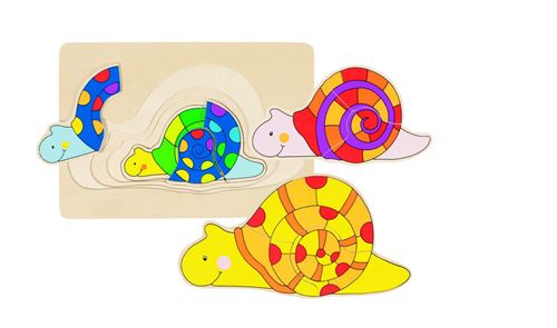 Goki Slug 4 COUCHES Puzzle 11 PIÈCES