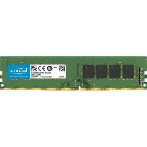 Crucial - DDR4 - kit - 32 Go: 2 x 16 Go - DIMM 288 broches - 3200 MHz / PC4-25600 - CL22 - 1.2 V - mémoire sans tampon - non ECC