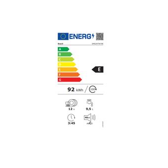 SMS2HTW79E - Série 2, Lave-vaisselle pose-libre, 60 cm, Blanc