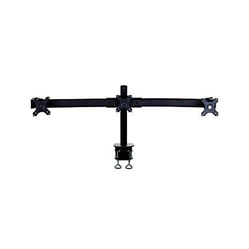Neomounts FPMA-D700D3 - Kit de montage - pour 3 écrans LCD - noir - Taille d'écran : 10-27 - pinces montables, montrable sur bureau