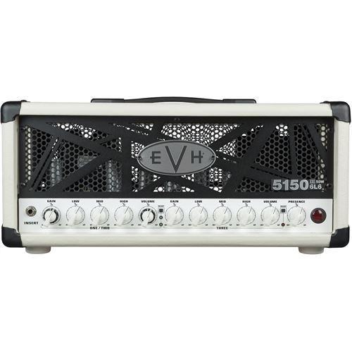 EVH 5150III 50W 6L6 Head Ivory tête d'ampli guitare