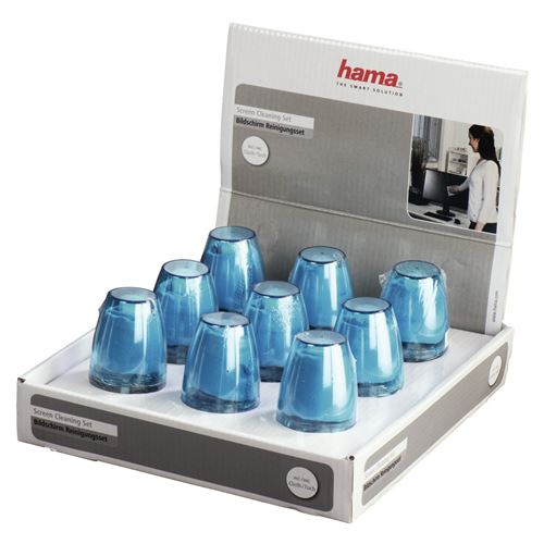 Kit de nettoyage écrans, 40ml incl. chif. nett. microfibres, vendu à l'unité