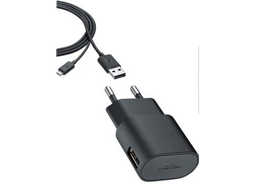 Ac-60E Chargeur Secteur Usb Origine Nokia Basse Consommation et Câble Usb Microusb