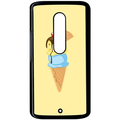 Coque Motorola X Play Glace Cornet Jaune