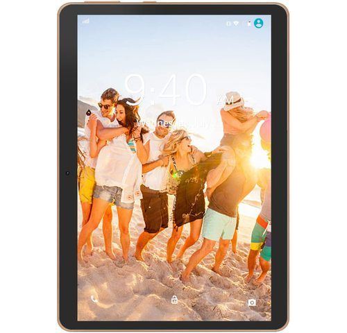 Tablette Tactile 10 Pouces Android 9.0 Pie, 64Go, 4Go de RAM, Tablette Dual SIM GPS, WiFi, Bluetooth, Noir