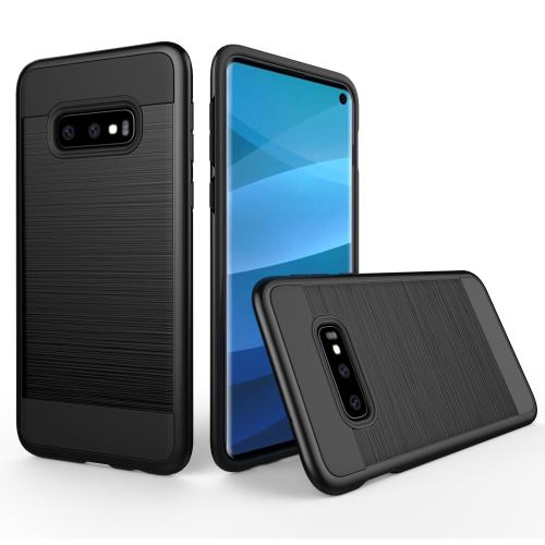 Coque en TPU hybride noir pour votre Samsung Galaxy S10