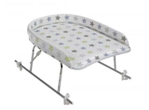 Geuther Dispositif Plan A Langer Pliable Reglable En Hauteur Etoile
