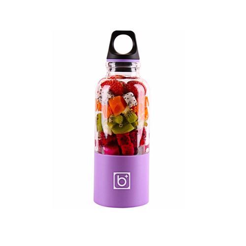 Juicer Blender Portable 500 Ml Électrique Rechargeable Avec USB Chargeur Câble Pour Fruits Légumes Violet