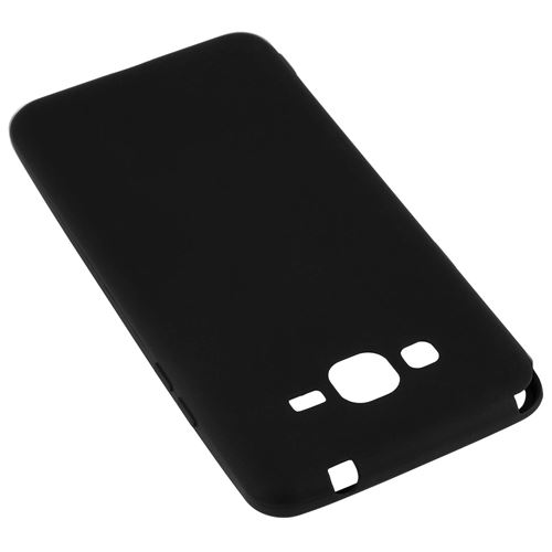 Coque Silicone TPU Gel Souple Samsung Galaxy Grand Prime - Noir Mat
