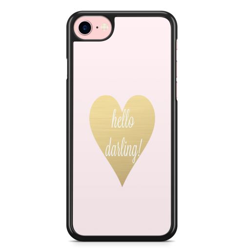 Coque Fifrelin pour iPhone 6 PLUS et iPhone 6S PLUS Hello Darling Gold Heart