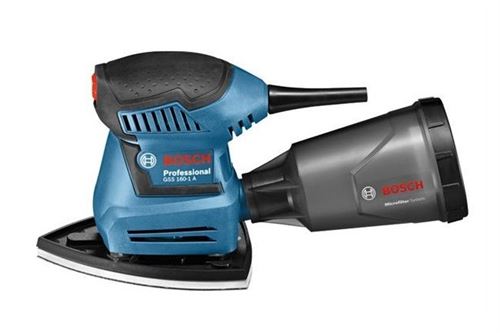 Bosch Ponceuse Vibrante 180 W Professional Gss 160-1A 160 Multi 06012A2300 Surface Abrasive 100 X 150 Mm + Mallette
