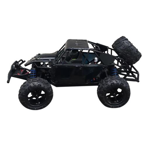 Voiture radio commandée 4WD haute vitesse camion tout-terrain - Noir