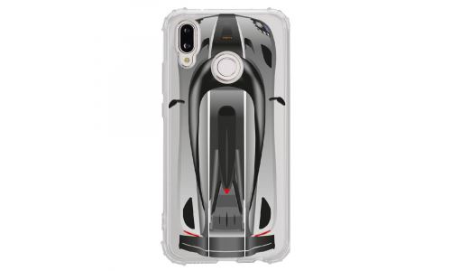 Coque souple pour Huawei P20 Lite avec impression Motifs voiture de course