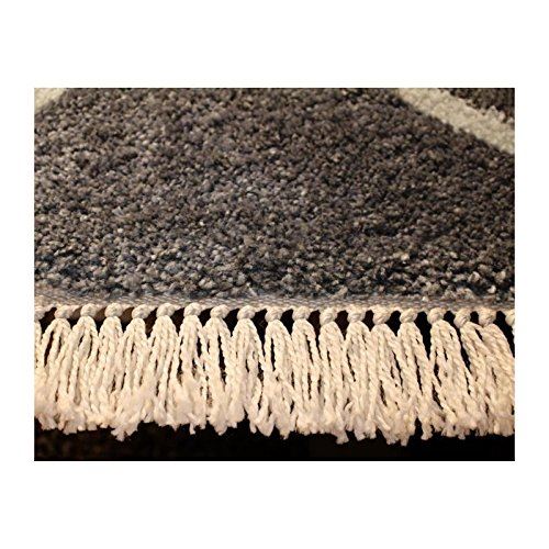 Mogador Tapis De Salon Berbere Aspect Laineux Avec Franges
