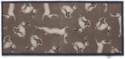 Hug Rug lièvre (1) Design d'intérieur très Absorbant Barrière Tapis Lavable en Machine 65 x 85 cm, 150x65 cm
