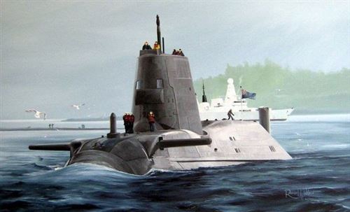 Hms Astute - 1:350e - Hobby Boss