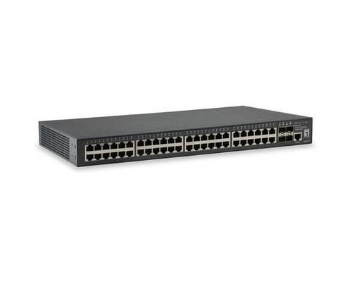Switch Level One Manageable L2 52p 10/100/1000 + 4p Sfp Sfp
