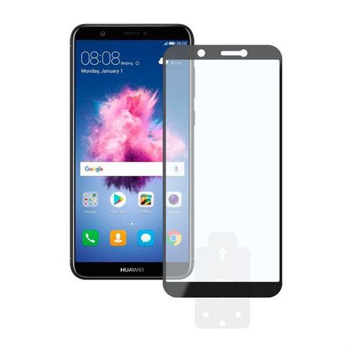 Film Protecteur en Verre Trempé pour Téléphone Portable Huawei P Smart 2.5D Noir