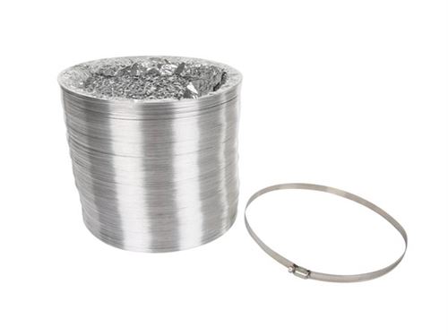 Tube flexible en aluminium - 7 m velleman ih0004t