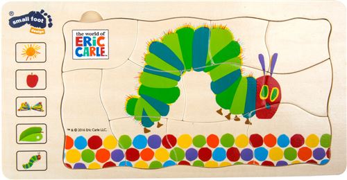 Small Foot The Very Hungry Caterpillar 36 pièces de puzzle