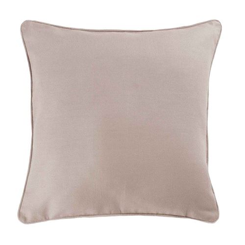 Housse de coussin +encart 40 x 40 cm coton uni panama Lin