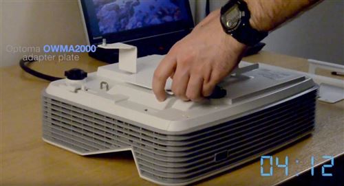 Optoma Support Mural Adapter Plate pour vidéoprojecteur