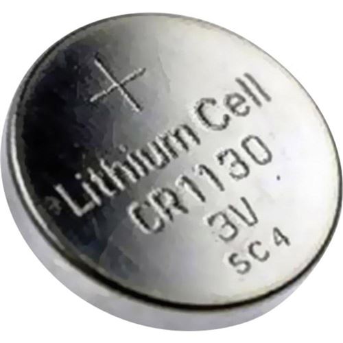 Pile bouton au lithium CR 1130 3 V BR1130, DL1130, ECR1130, KCR1130, KL1130, KECR1130, LM1130, S