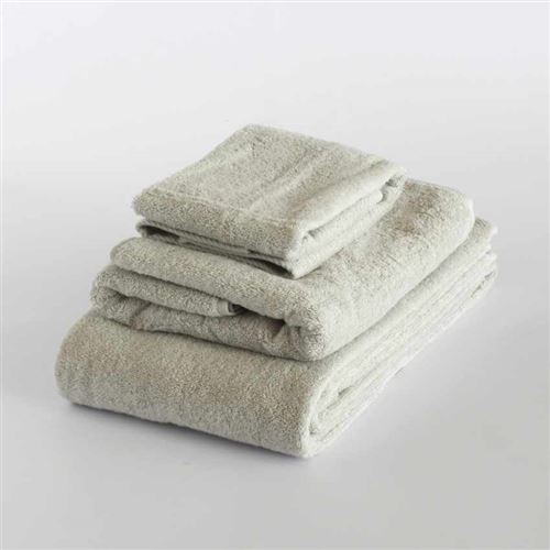 Set 3 Serviettes Svad Dondi Ti Amo Grande Moyenne Petite, Couleur: Blanc cassé