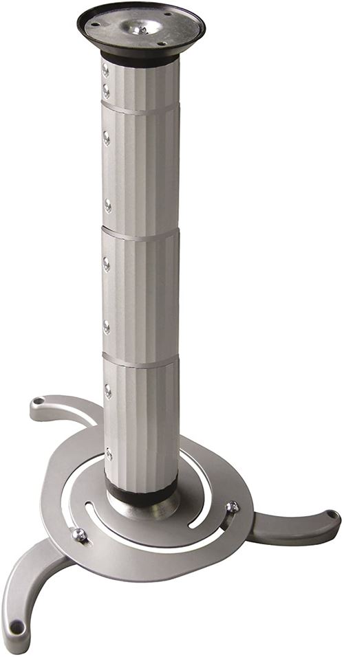 Napofix 370 Support Plafond pour Vidéoprojecteur Universel Argent
