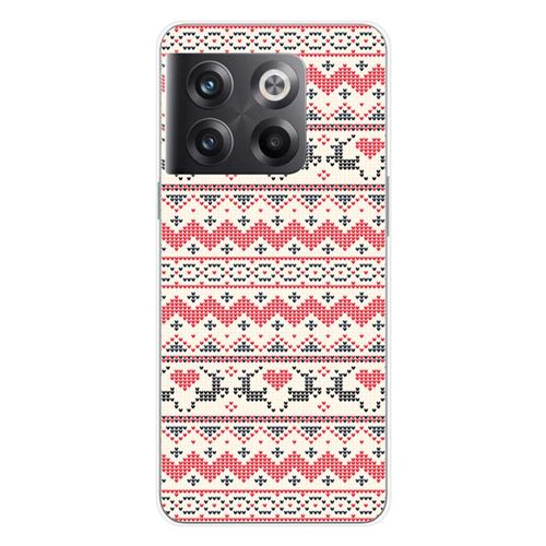 Coque en silicone imprimée compatible OnePlus 10T 5G NO Pull de Noël Rennes
