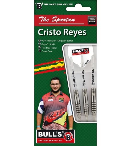 Bull´s flèches flèches Champions C. Reyes pointe d'acier 90% poids 21 grammes