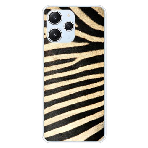 Coque en silicone imprimée compatible Xiaomi Redmi 12 4G Redmi 12 5G Zèbre