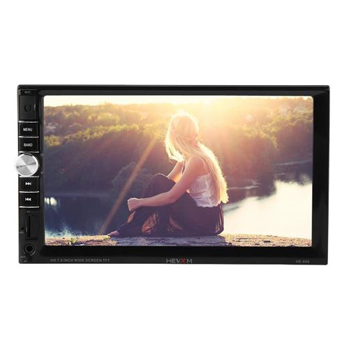 Stéréo audio autoradio FM lecteur multimédia de voiture de double din 7inch
