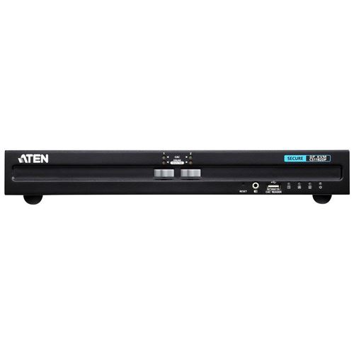 ATEN TECHNOLOGY Commutateur s&eacute;curis&eacute; kvm aten cs1182dp, 2port, displayport, usb, audio
