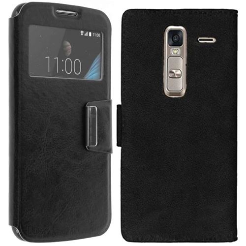 Etui Fenêtre pour LG Zero ,LG H740 , LG Class - Noir