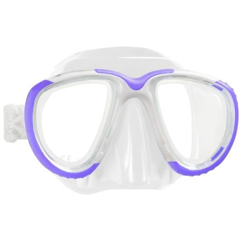 Masque Tana Silicone Transparent - Couleur - Clear/Lilas