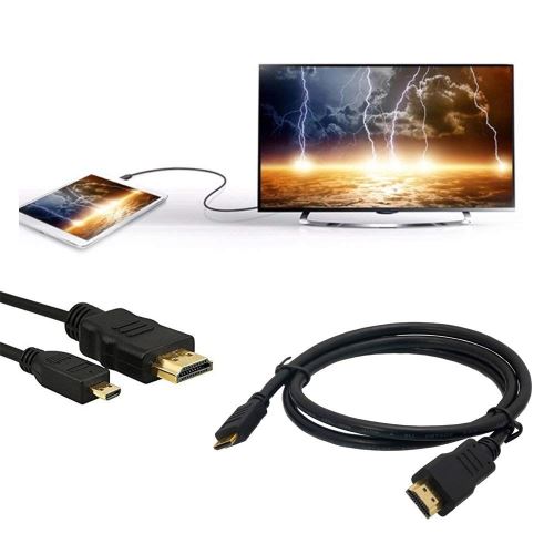 INECK® Câble HDMI Haute Performance vers Micro HDMI de 2 m