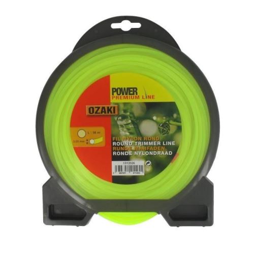 Générique Jardin Pratic Fil Nylon Rond Premium Line Ozaki Pour Tondeuse - Ø 3 Mm